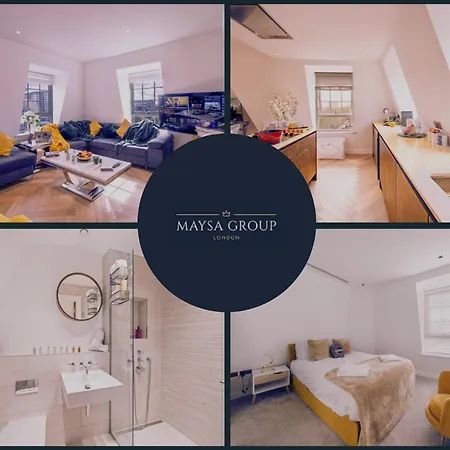 Elegant 3-Bedroom Penthouse In Marble Arch 70 Londra Esterno foto