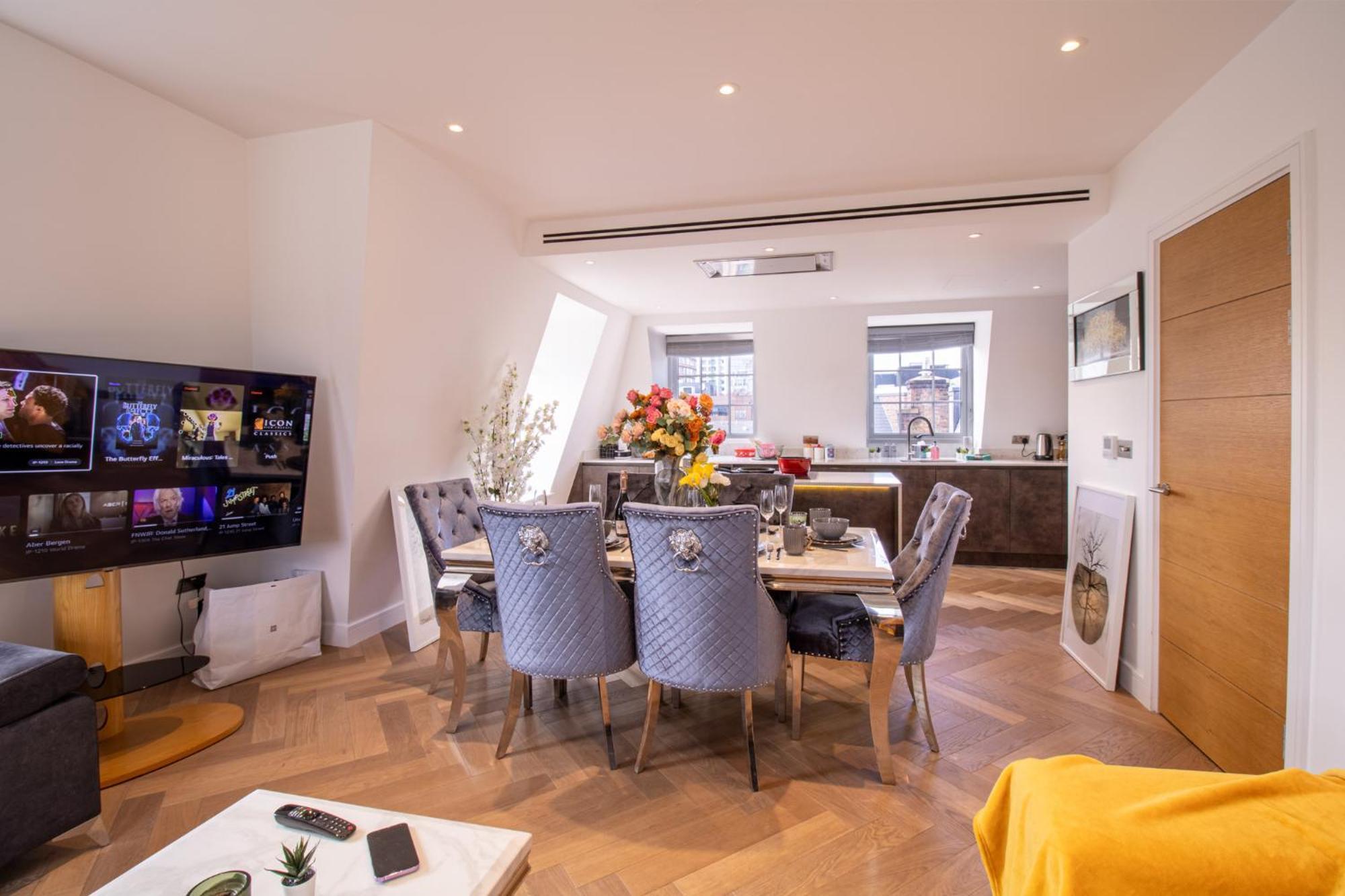 Appartement Elegant 3-bedroom Penthouse In Marble Arch 70 Londres